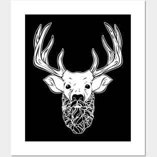 Deer Beard Posters and Art